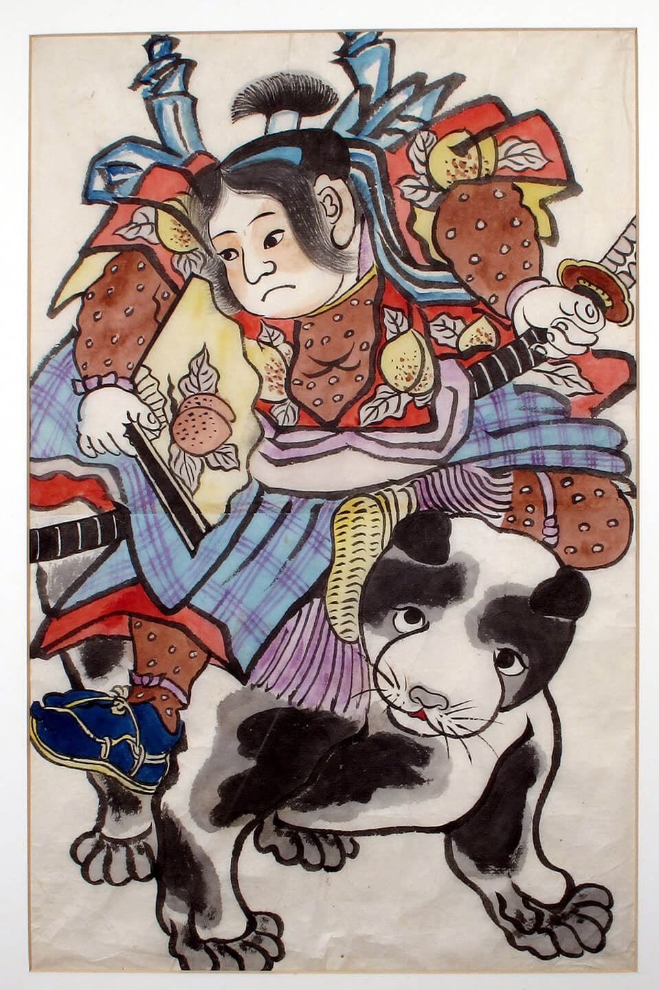 凧絵「桃太郎」（明治28年頃）